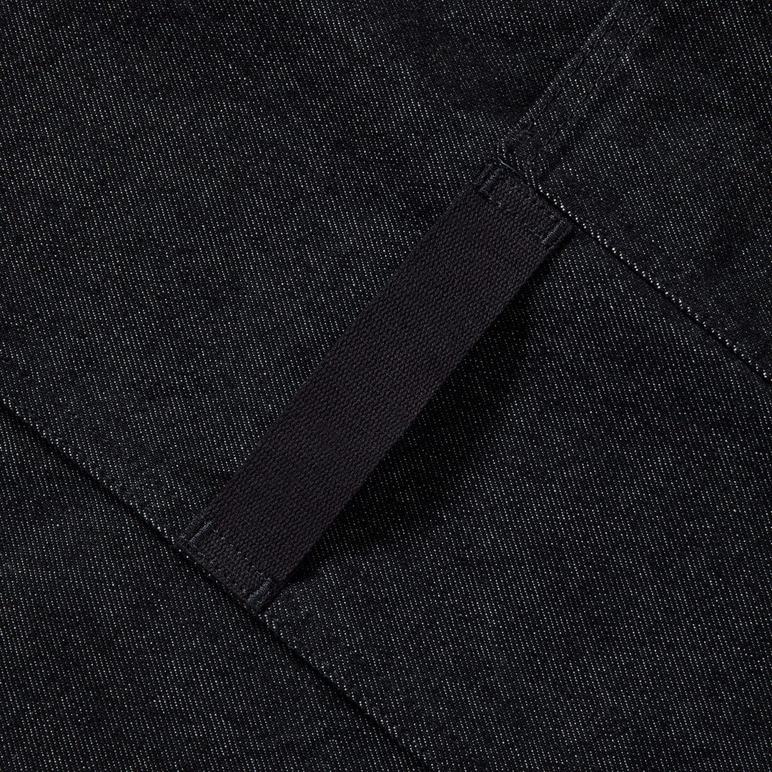 Abalone Black Denim Apron - Essential - Image 3