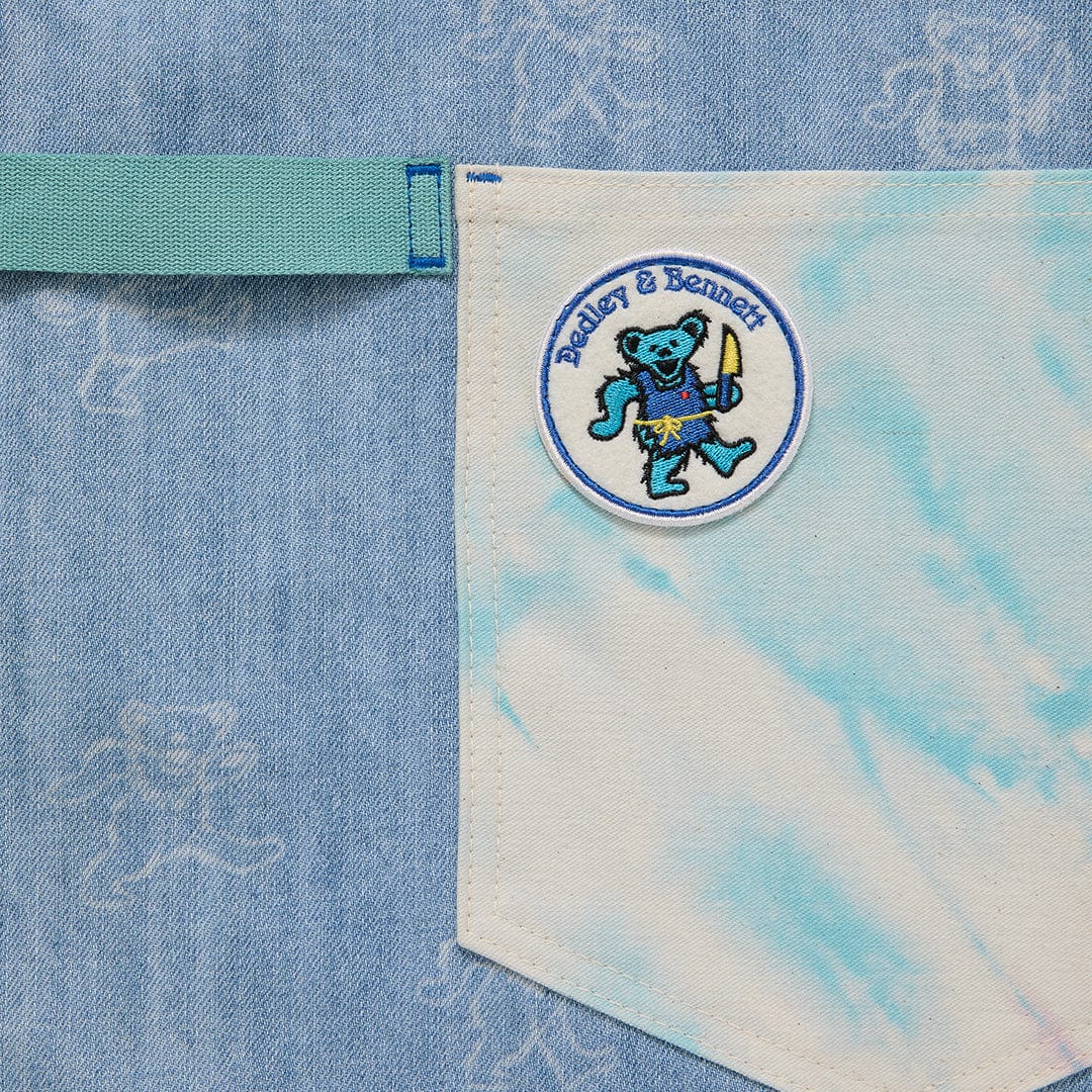 Grateful Dead Denim Bears Apron - Essential - Image 4