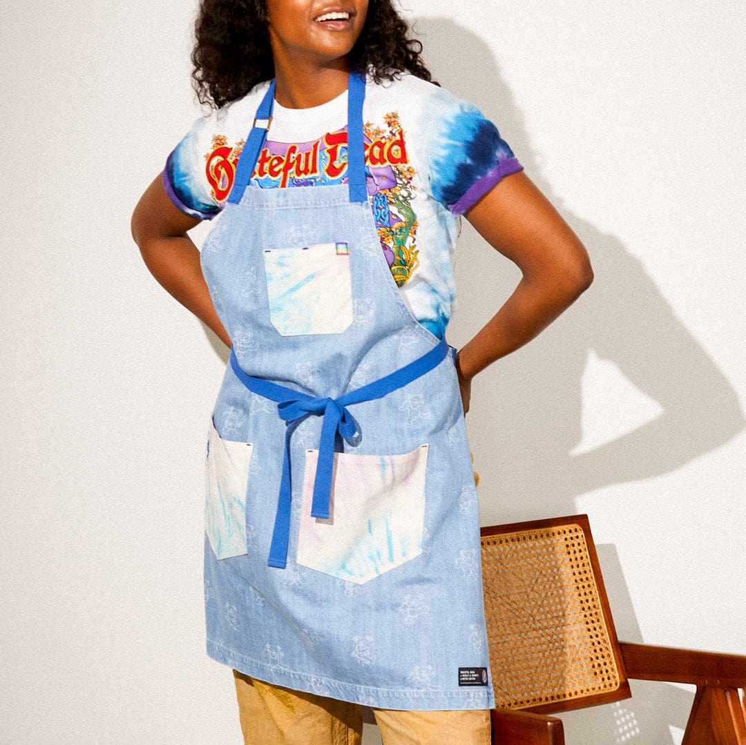 Grateful Dead Denim Bears Apron - Essential - Image 6