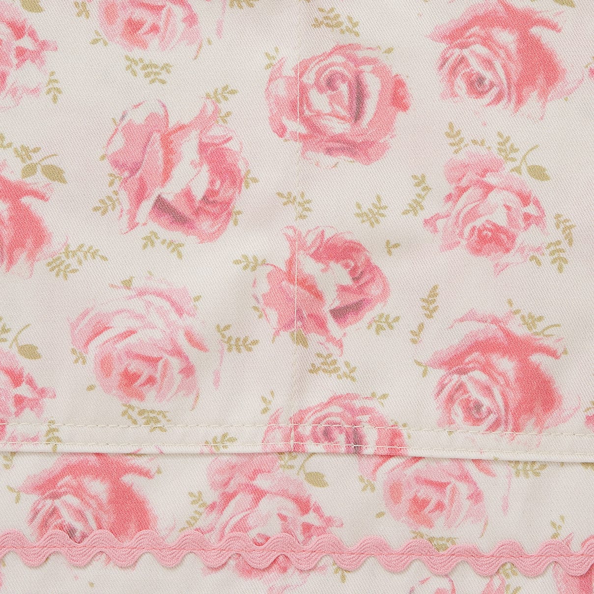 LoveShackFancy Country Song Floral Cafe Bistro Apron - Image 3