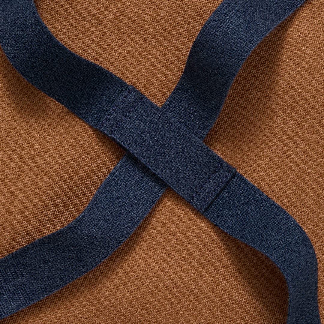 Denver Brown Crossback Apron - Image 4