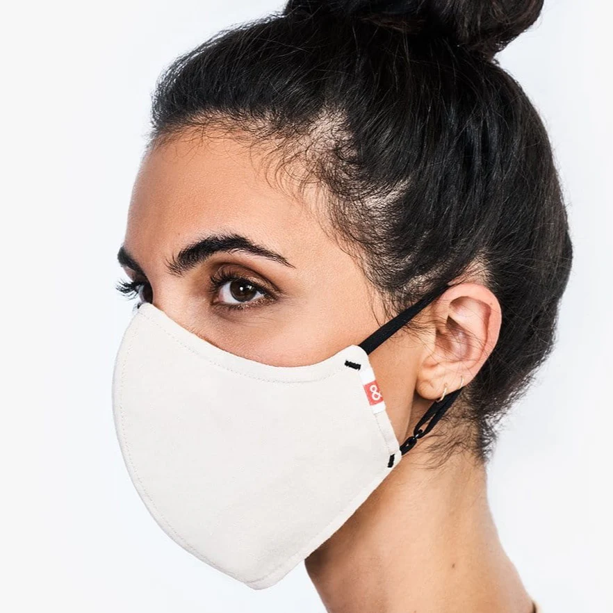 The Wake Up & Fight Mask 3 Pack - Beige Oxford - Image 4