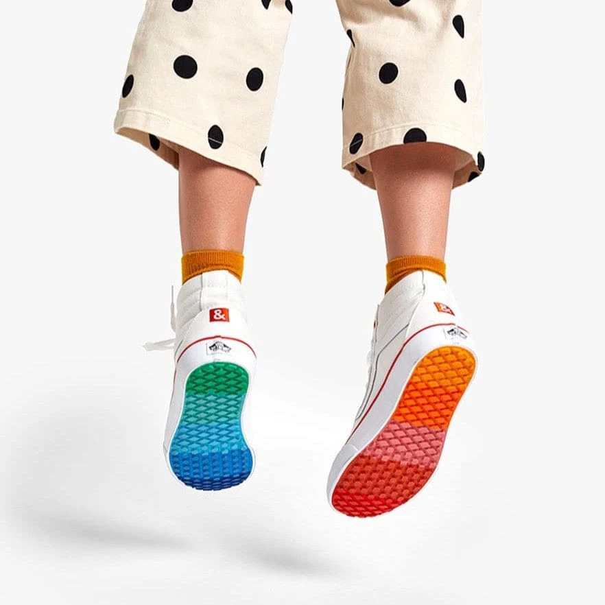 White Vans High Tops - Image 4